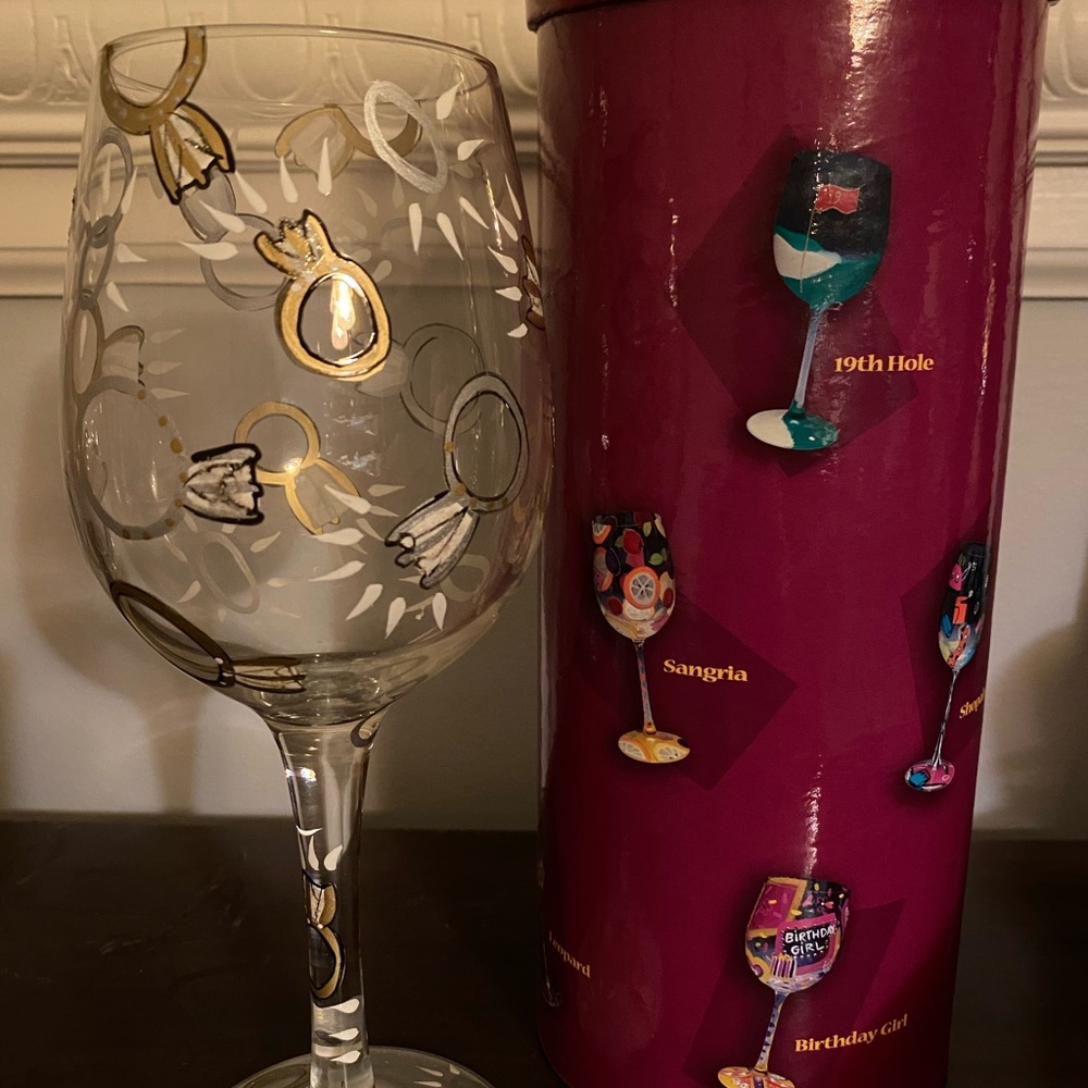 🍷 Lolita “Wedding Toast” wine glass 🍷